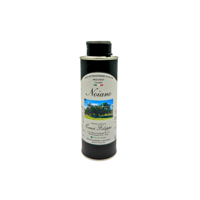 Lattina nera cilindrica da 0,250 L