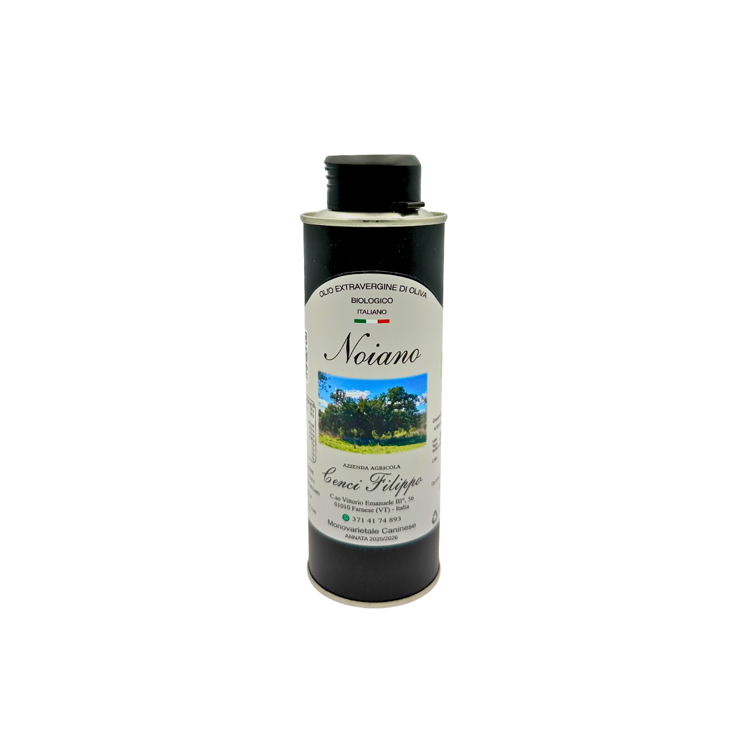 Lattina nera cilindrica da 0,250 L