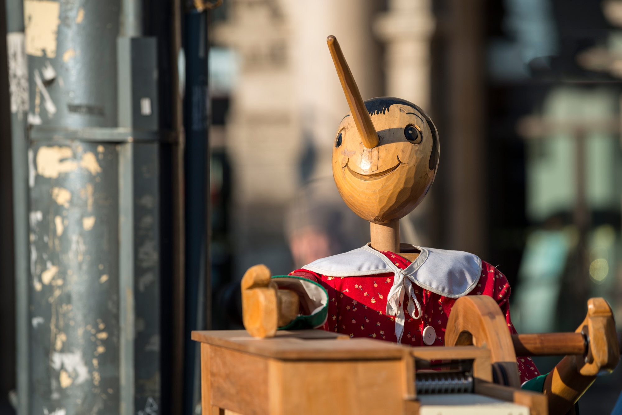 Music box with Pinocchio
